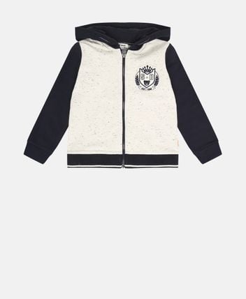 Hooded sweat jacket