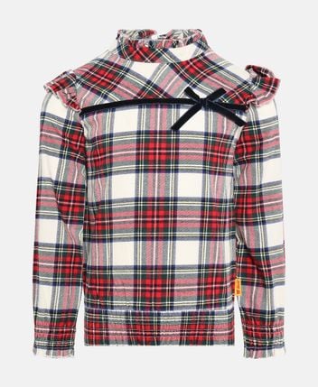 Long-sleeved blouse