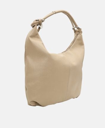 Leather shoulder bag