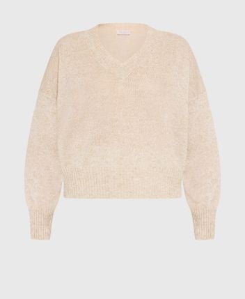 Wool-blend pullover