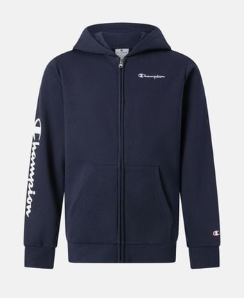 Hooded sweat jacket