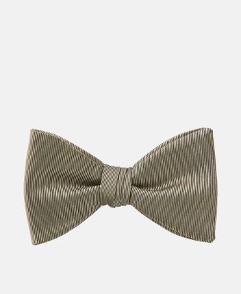 Silk-blend bow tie Dressy