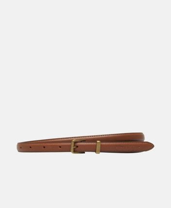 Leather belt