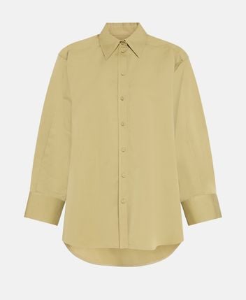 Silk-blend blouse