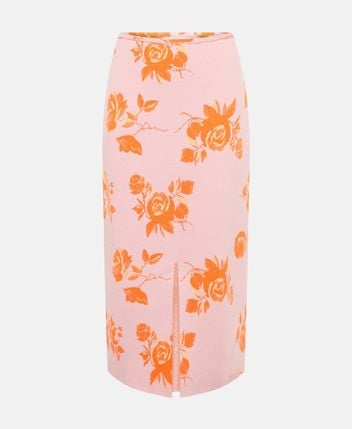 Skirt with all-over print
