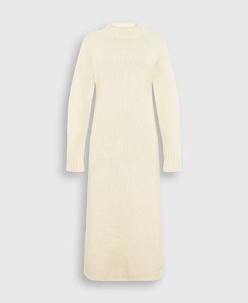 Wool-blend dress