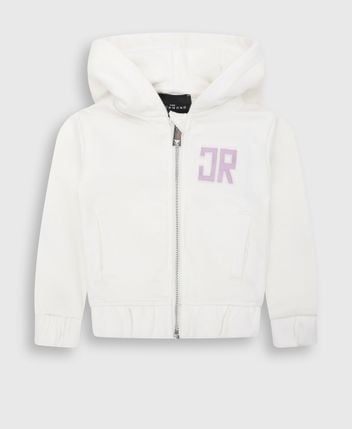 Hooded sweat jacket