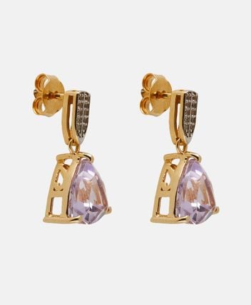 Amethyst earrings