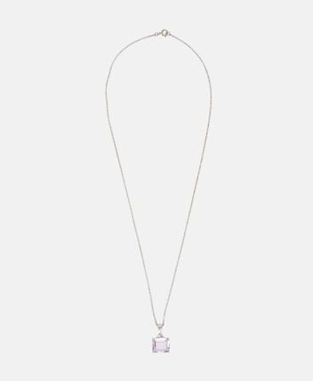 Necklace with diamond pendant