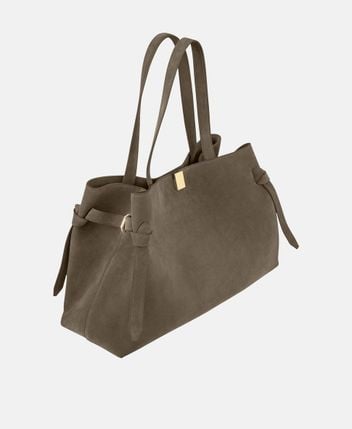 Leather tote bag Gyoza