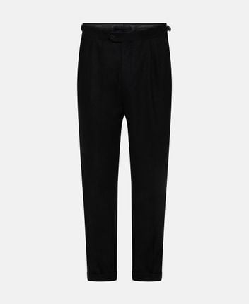 Wool-blend trousers