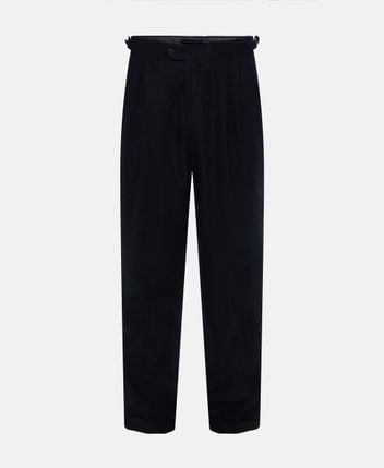 Wool-blend trousers