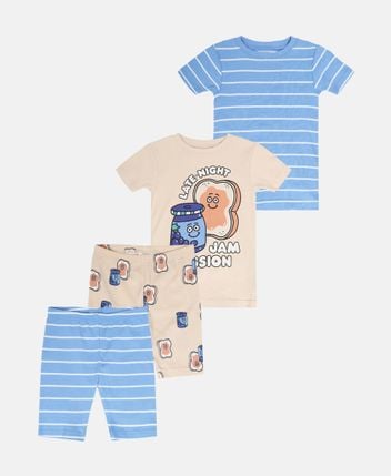 Pyjamas, set of 2 Peanut butter