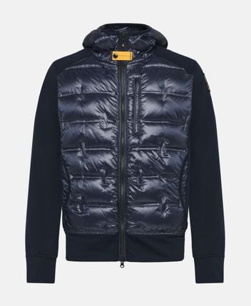 Hybrid down jacket