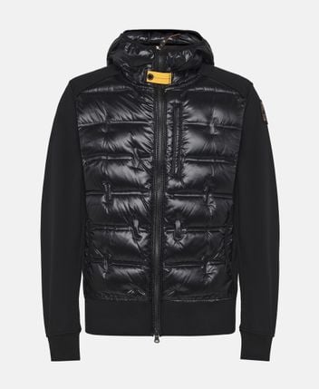 Hybrid down jacket