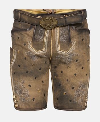Traditional leather shorts