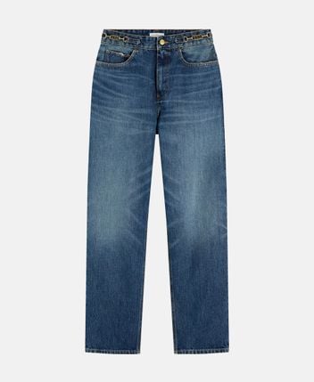 Straight leg jeans