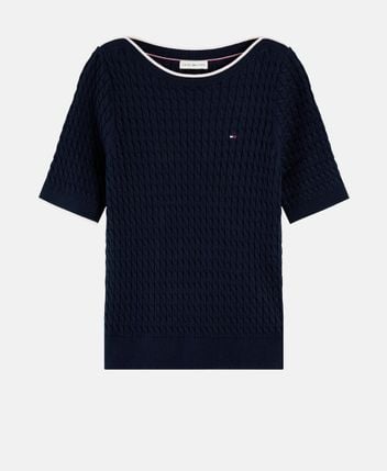 Short-sleeved pullover