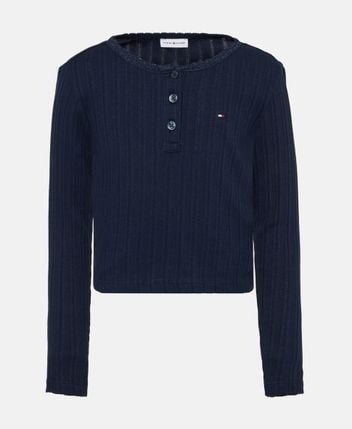 Long-sleeved top