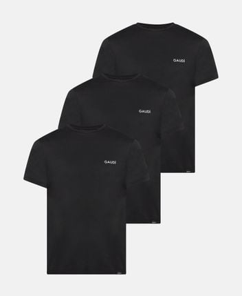Undershirts, pack of 3 Tubular