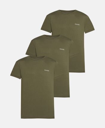 Undershirts, pack of 3 Tubular
