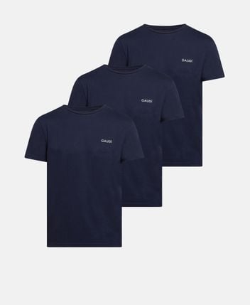 Undershirts, pack of 3 Tubular