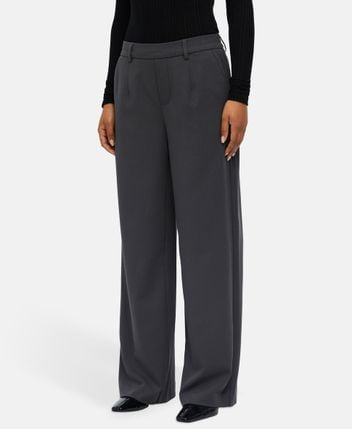 Wide-leg trousers Objlisa