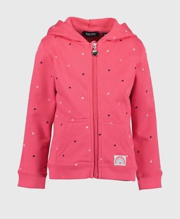 Hooded sweat jacket