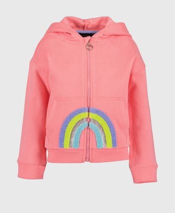 Hooded sweat jacket