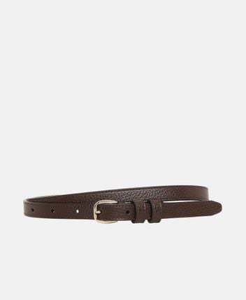 Leather belt