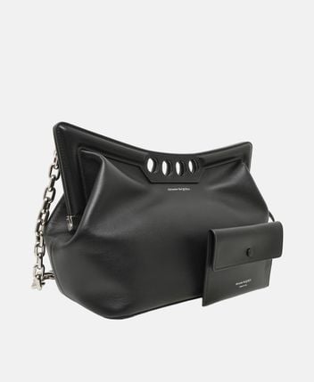 Leather shoulder bag Peak