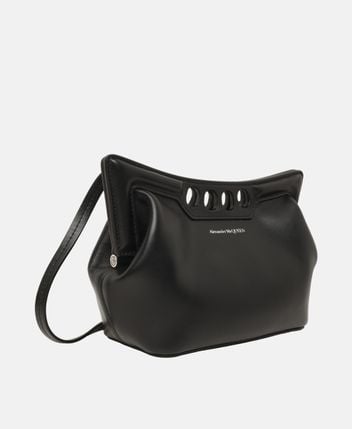 Leather cross body bag