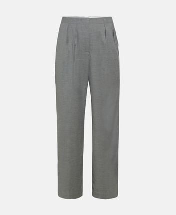 Wool-blend trousers