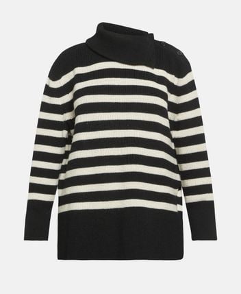 Wool-blend pullover
