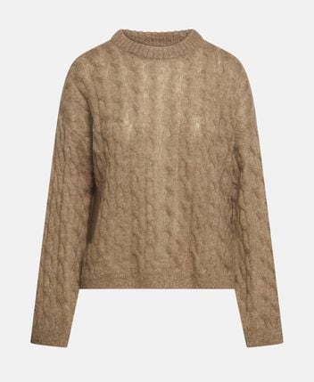 Wool-blend pullover