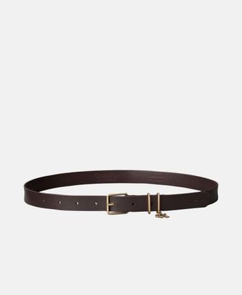 Leather belt
