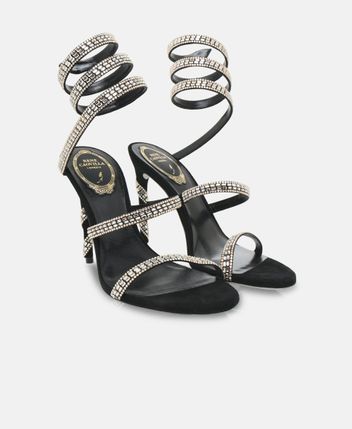 Sandals with calf lacing Margot