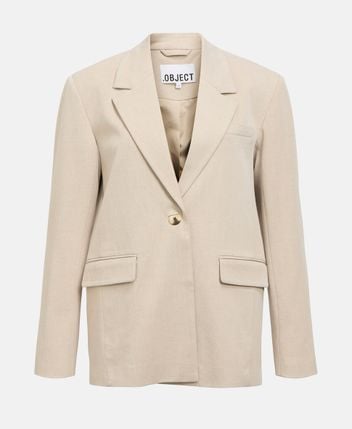 Single-button blazer