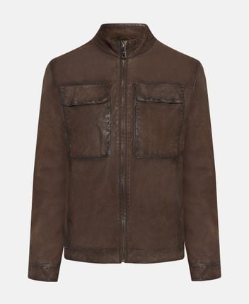 Leather jacket Tizian