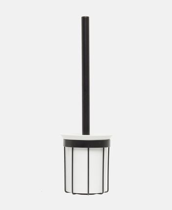 Toilet brush with holder