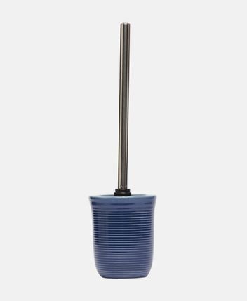 Toilet brush with holder