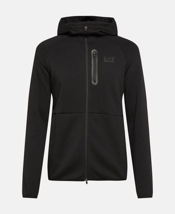 Hooded sweat jacket