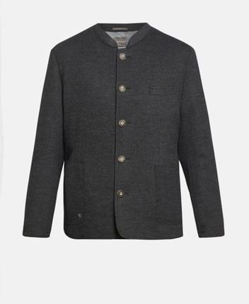 Wool-blend traditional costume jacket