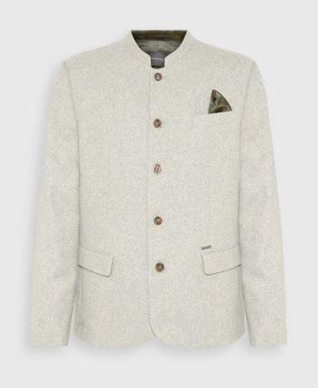 Wool-blend traditional costume jacket