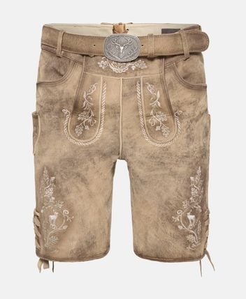 Traditional leather shorts