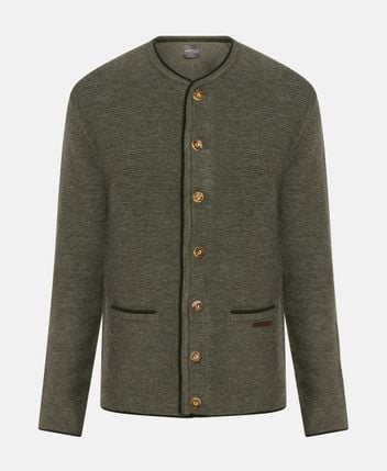 Traditional wool-blend cardigan Enzian