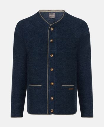 Traditional wool-blend cardigan Enzian