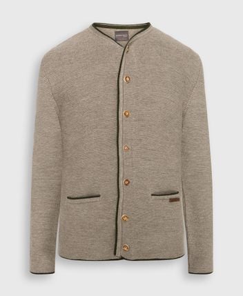Traditional wool-blend cardigan Enzian
