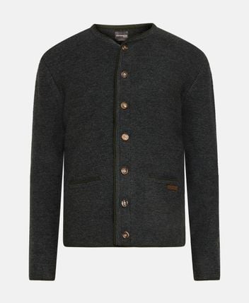 Traditional wool-blend cardigan Enzian
