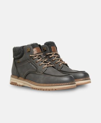 Lace-up ankle boot